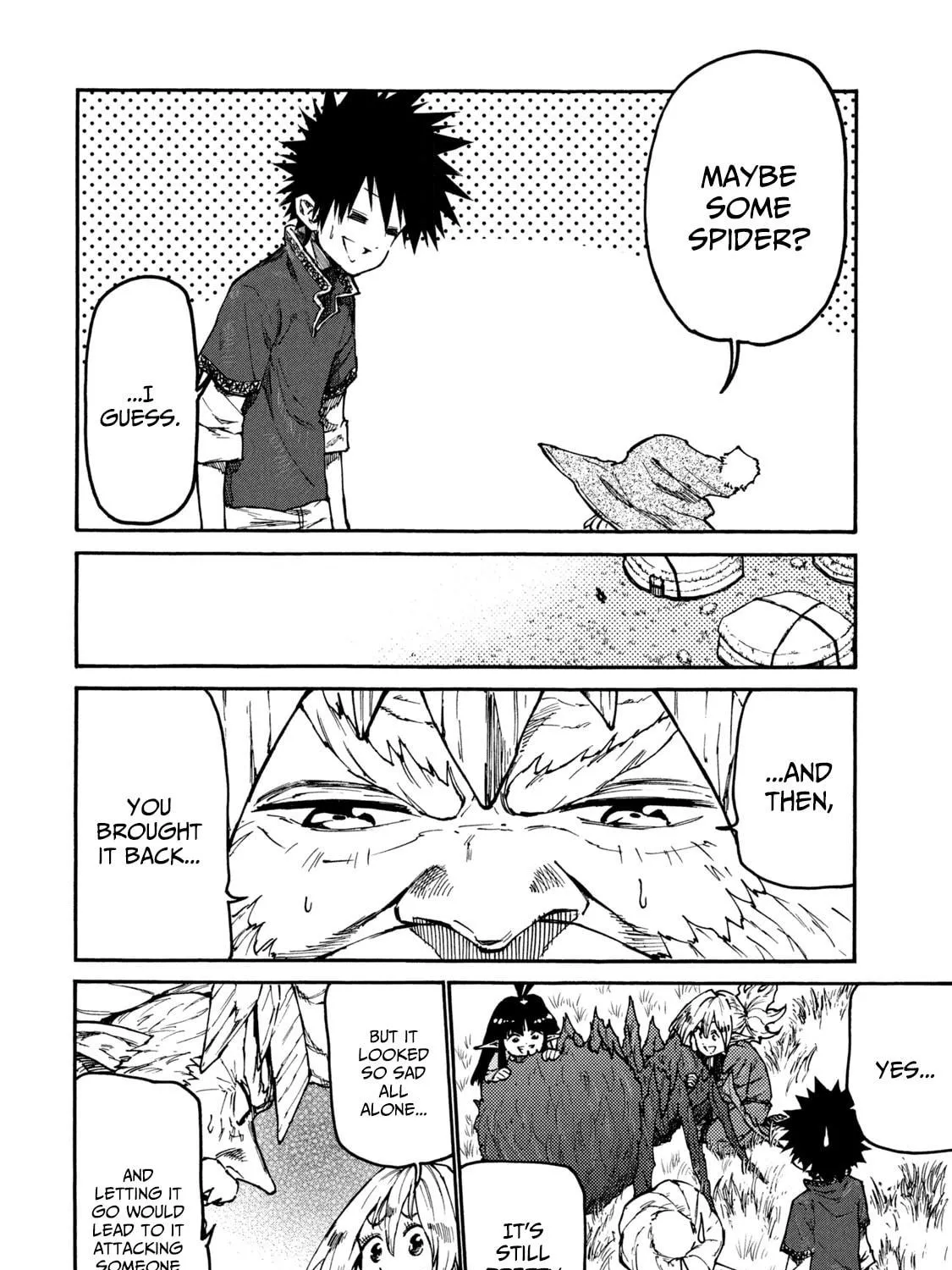 Mazumeshi Elf to Yuboku gurashi Chapter 33 page 35 - 