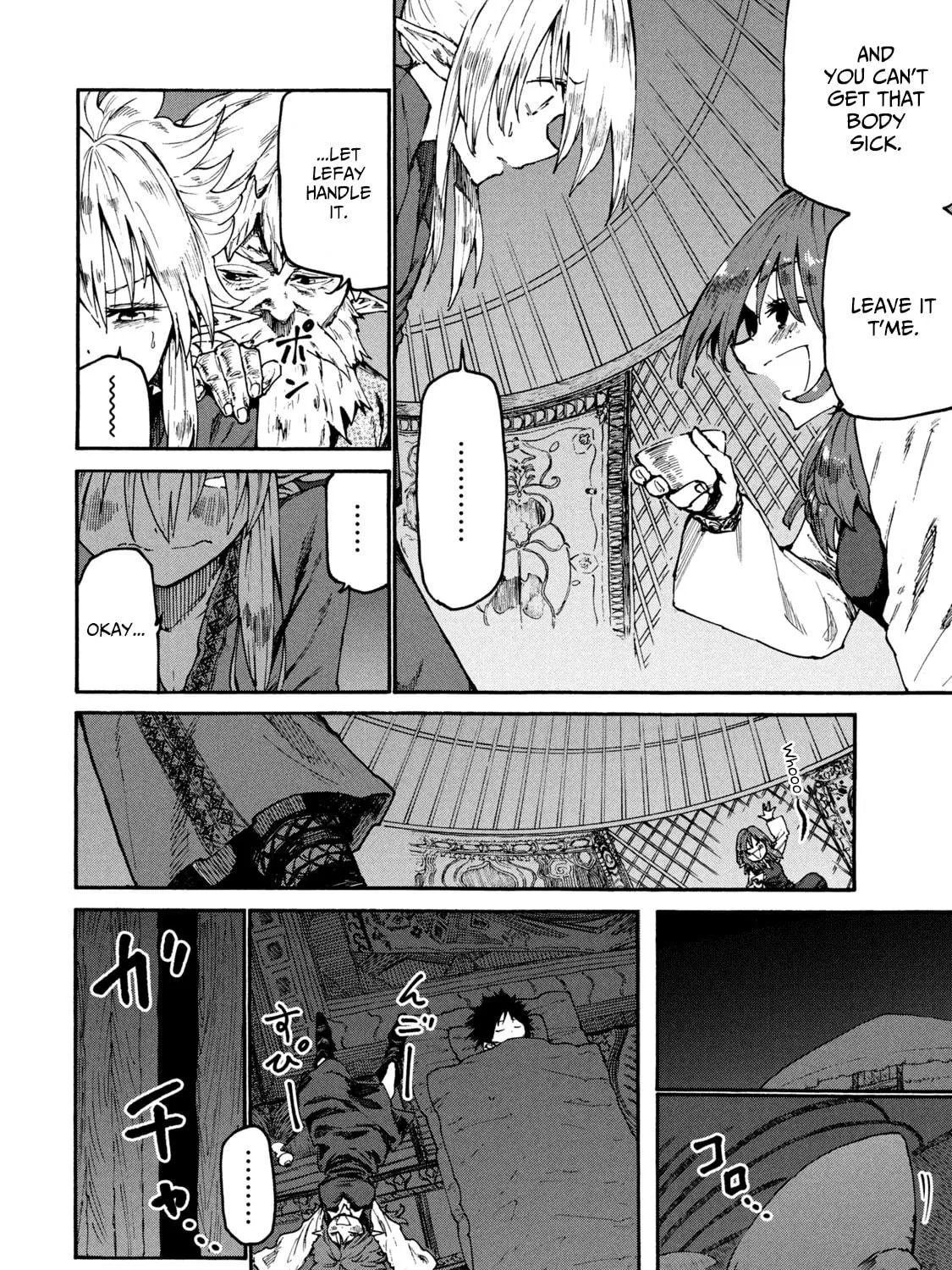 Mazumeshi Elf to Yuboku gurashi Chapter 34 page 19 - 