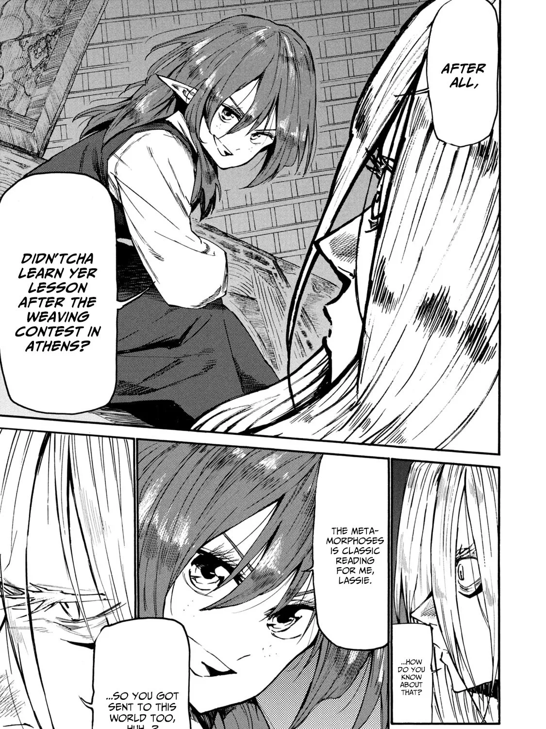 Mazumeshi Elf to Yuboku gurashi Chapter 34 page 25 - 