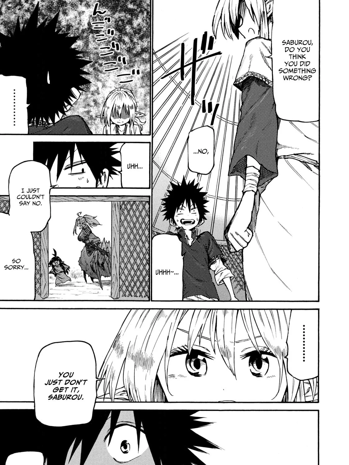 Mazumeshi Elf to Yuboku gurashi Chapter 35 page 13 - 