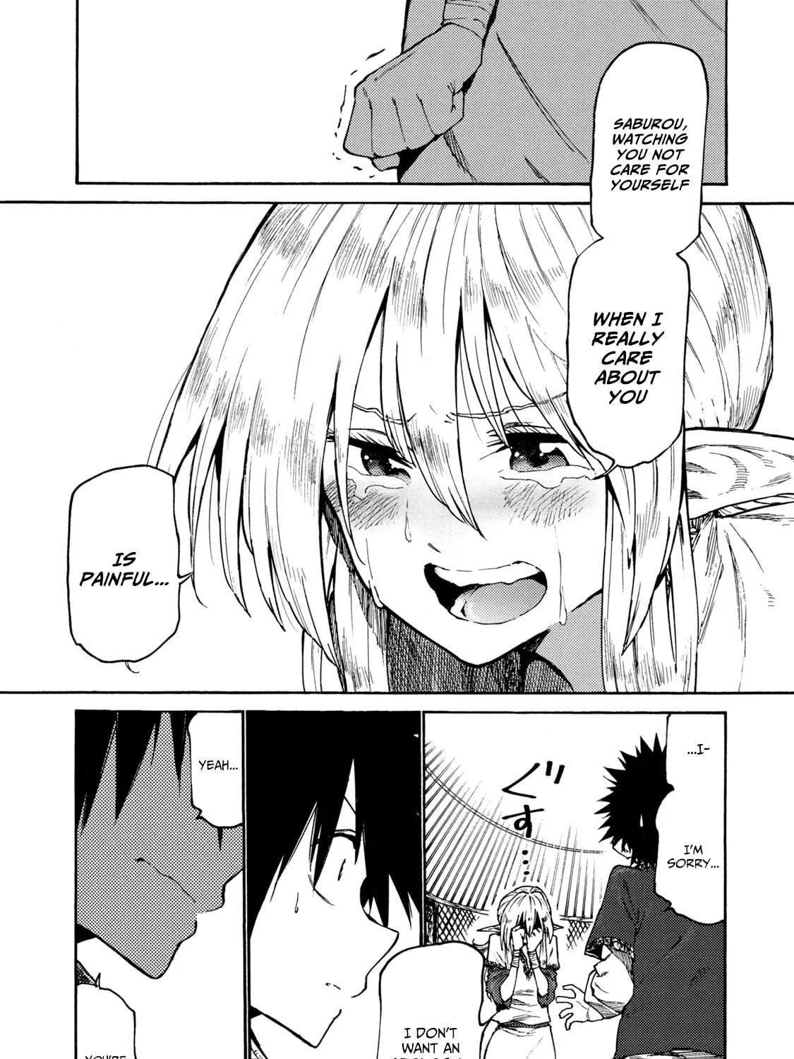 Mazumeshi Elf to Yuboku gurashi Chapter 35 page 17 - 