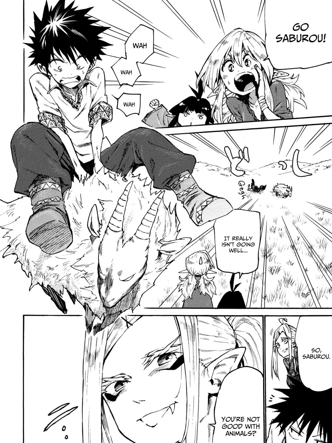 Mazumeshi Elf to Yuboku gurashi Chapter 35 page 3 - 