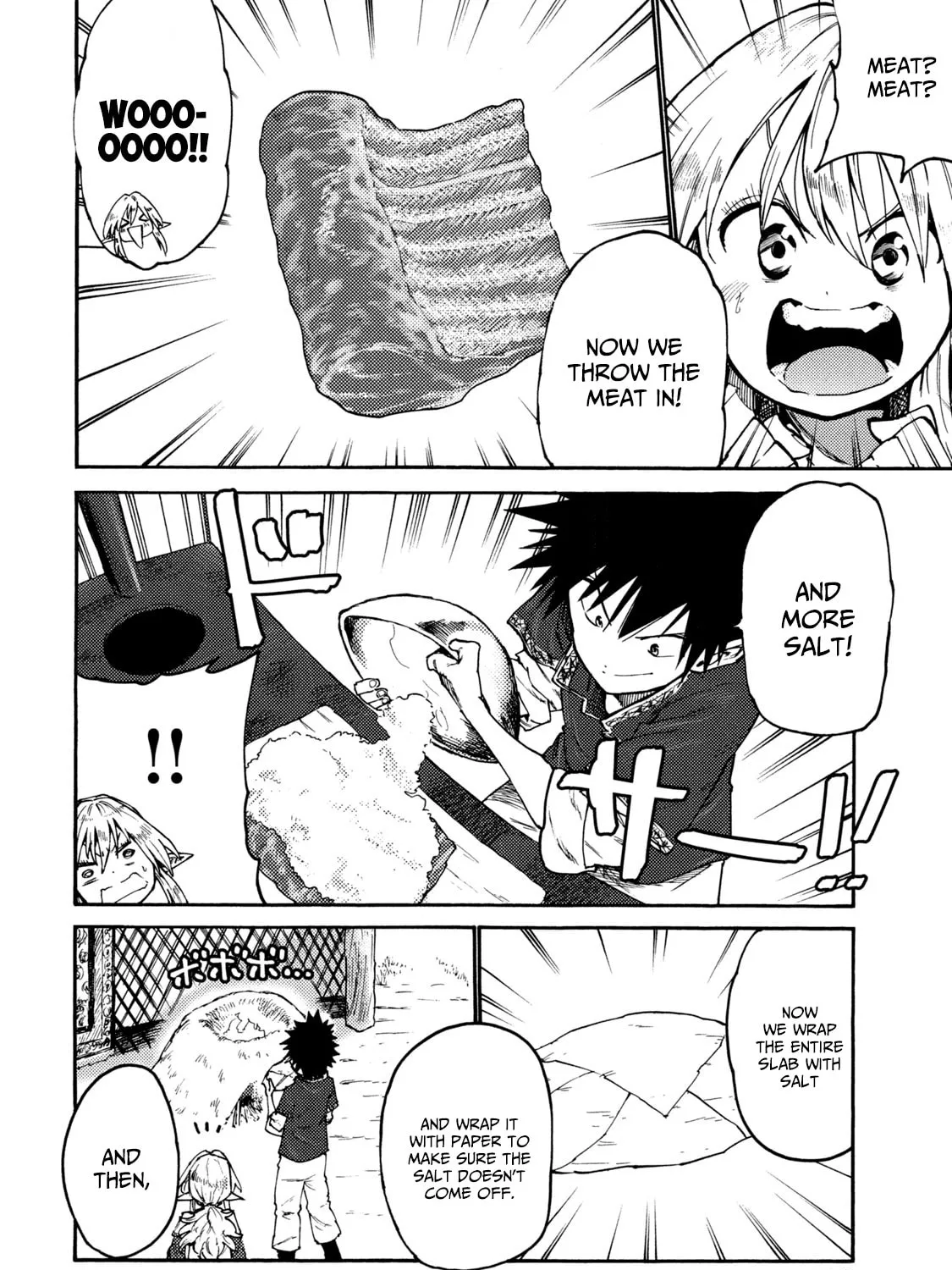 Mazumeshi Elf to Yuboku gurashi Chapter 35 page 27 - 