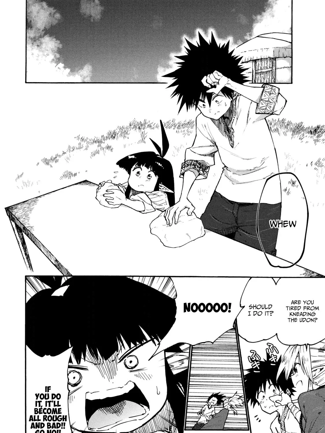 Mazumeshi Elf to Yuboku gurashi Chapter 36 page 3 - 