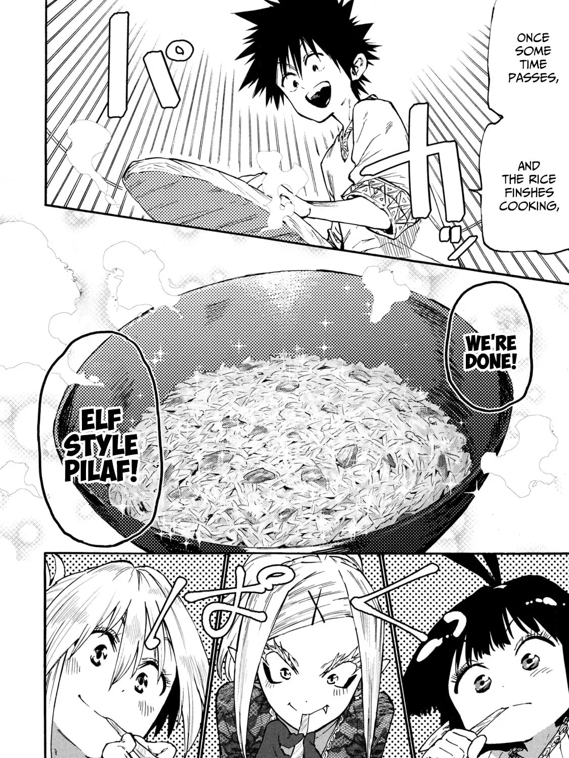 Mazumeshi Elf to Yuboku gurashi Chapter 36 page 27 - 