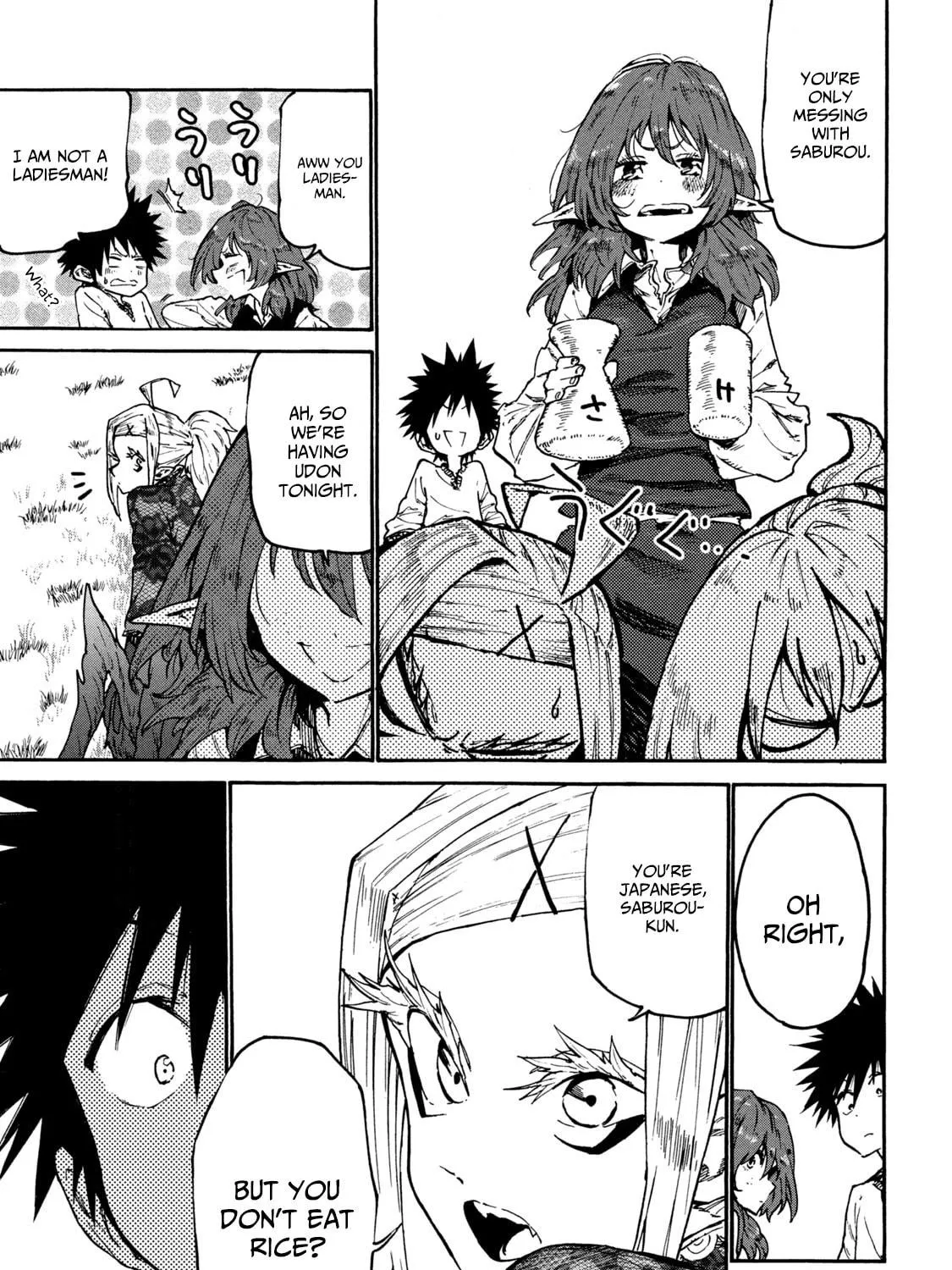 Mazumeshi Elf to Yuboku gurashi Chapter 36 page 9 - 