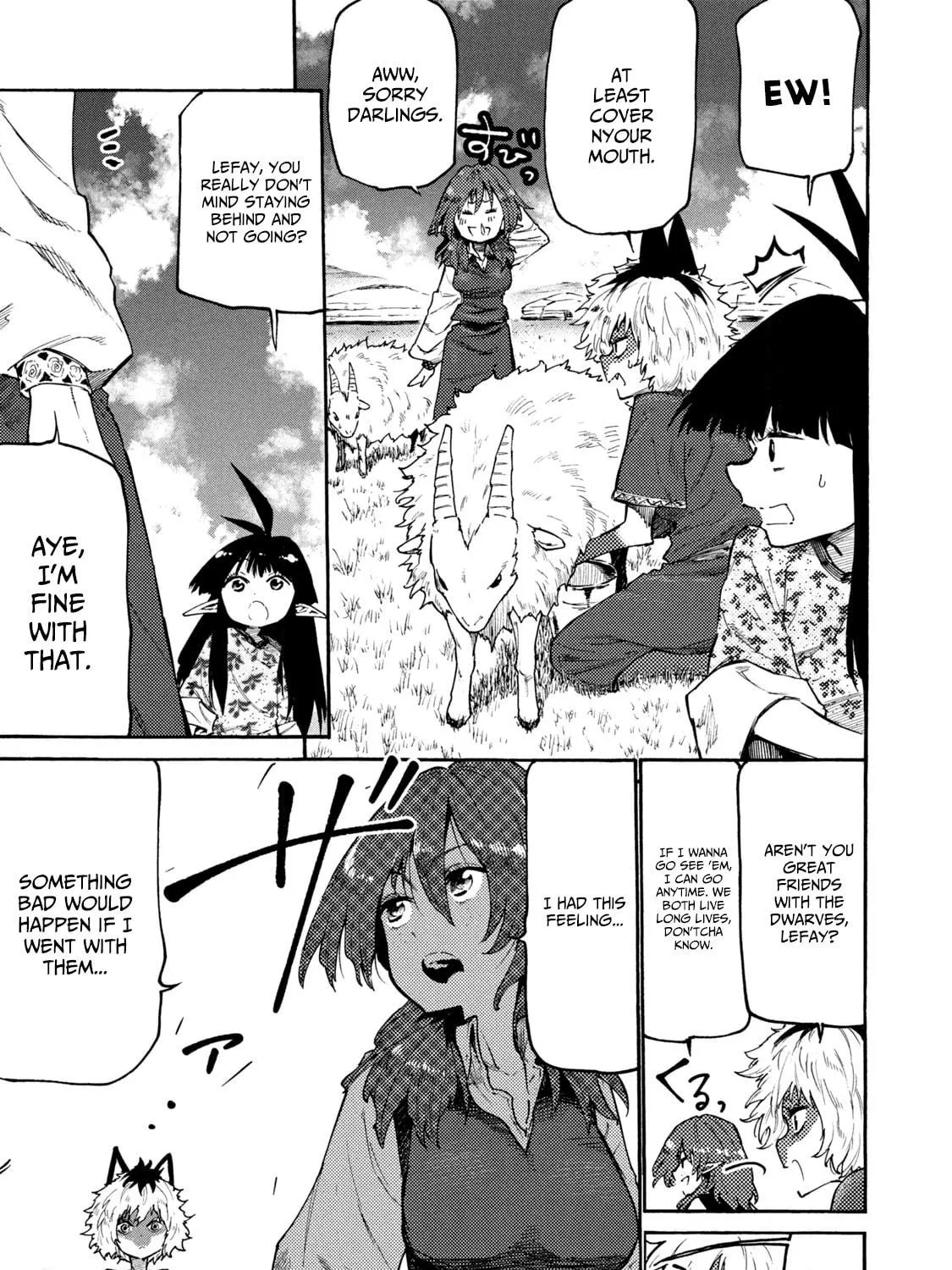 Mazumeshi Elf to Yuboku gurashi Chapter 37 page 9 - 
