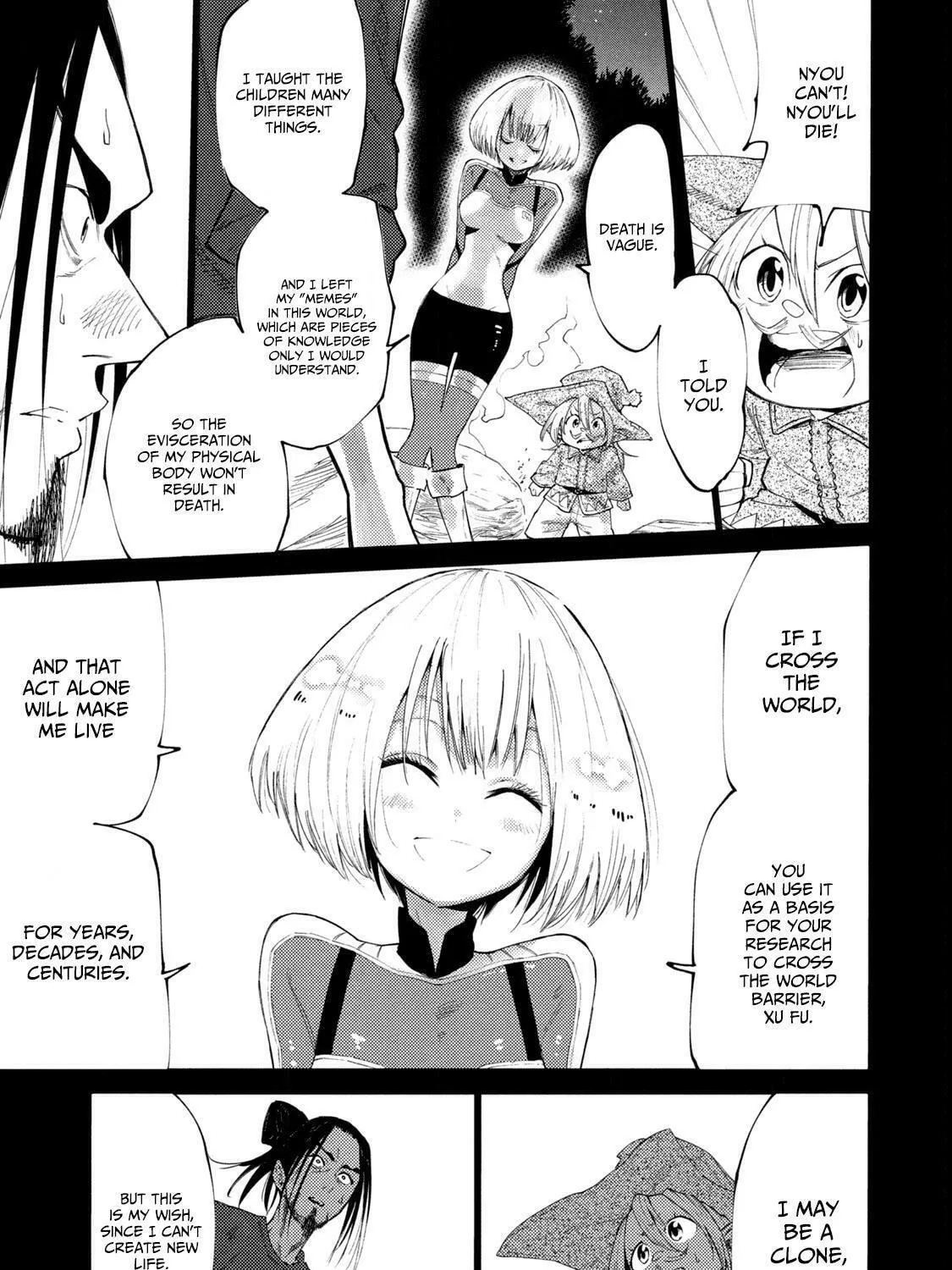 Mazumeshi Elf to Yuboku gurashi Chapter 38.5 page 34 - 