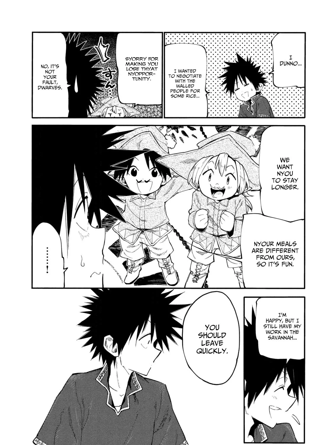 Mazumeshi Elf to Yuboku gurashi Chapter 39 page 13 - 