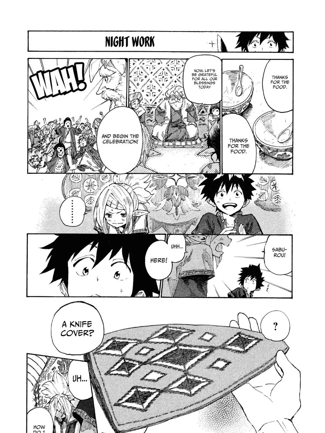 Mazumeshi Elf to Yuboku gurashi Chapter 4 page 16 - 