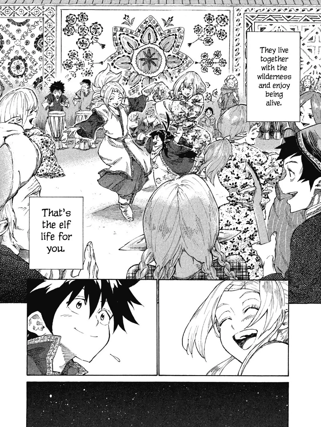 Mazumeshi Elf to Yuboku gurashi Chapter 4 page 20 - 