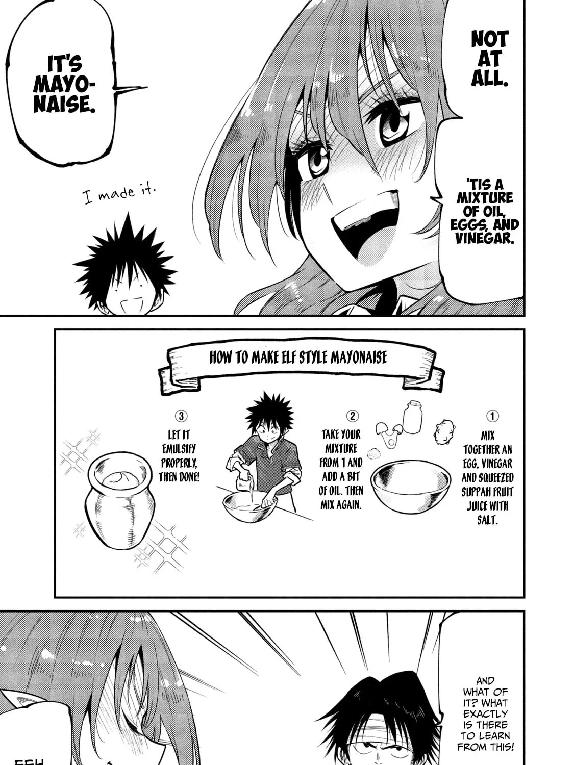 Mazumeshi Elf to Yuboku gurashi Chapter 43 page 33 - 