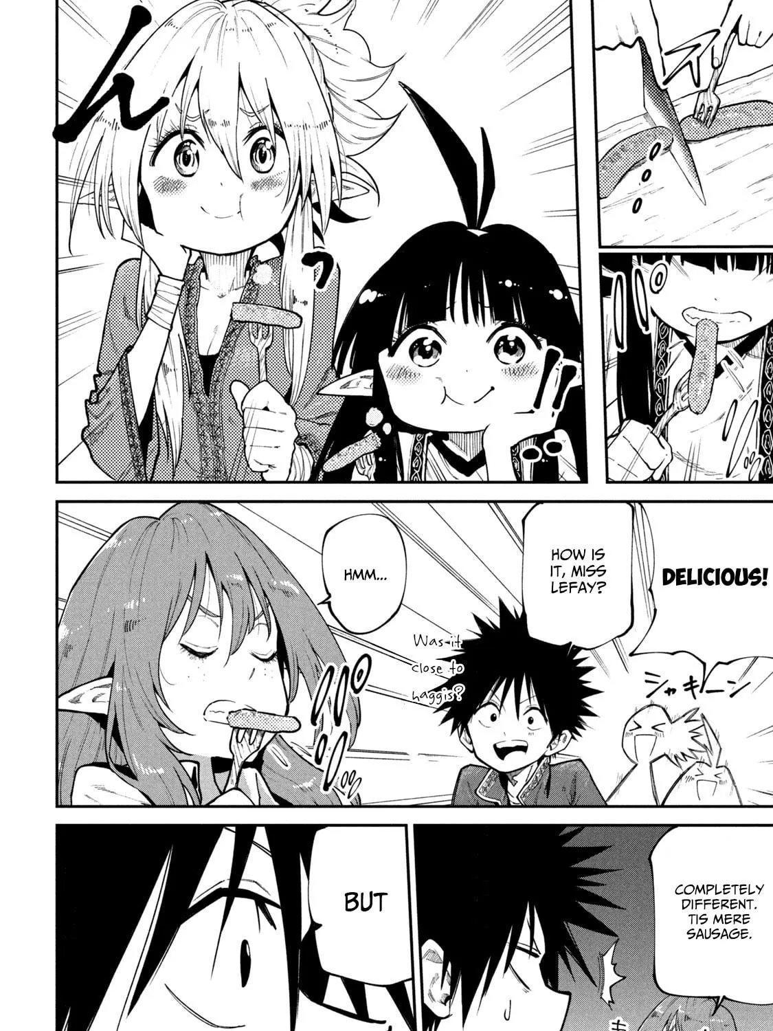 Mazumeshi Elf to Yuboku gurashi Chapter 44 page 35 - 