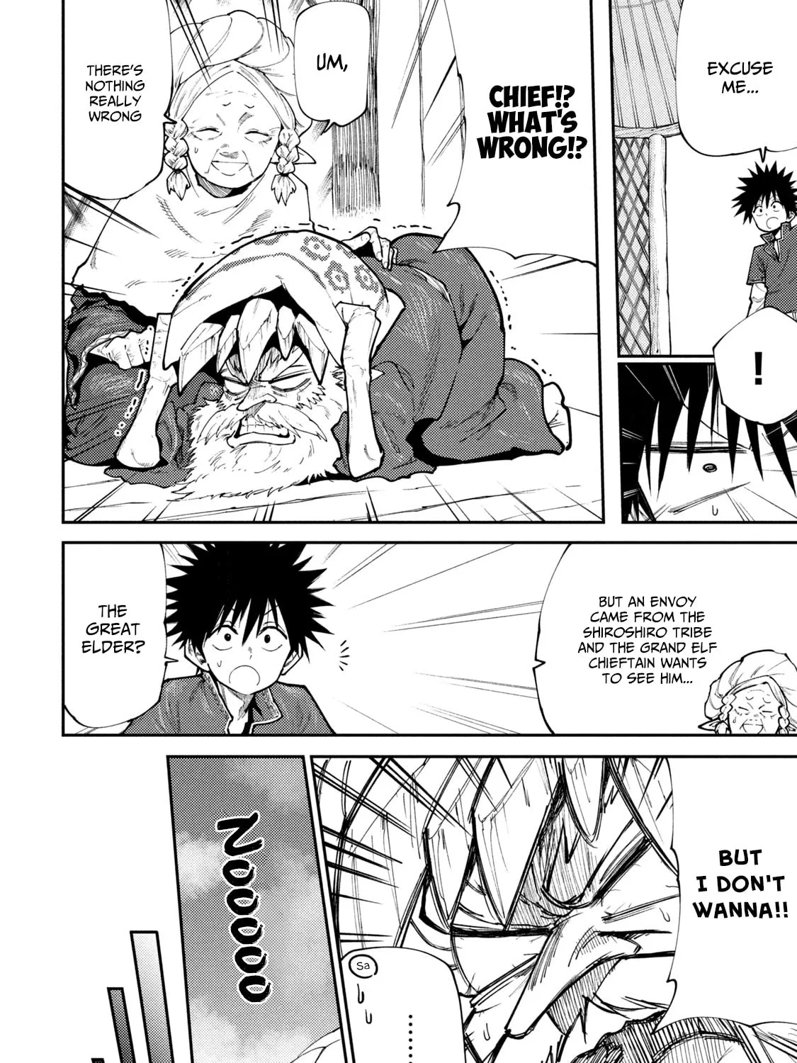 Mazumeshi Elf to Yuboku gurashi Chapter 45 page 7 - 