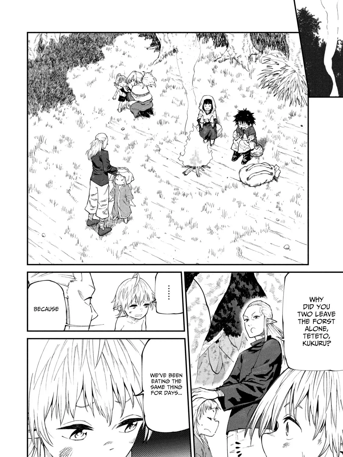Mazumeshi Elf to Yuboku gurashi Chapter 46 page 27 - 