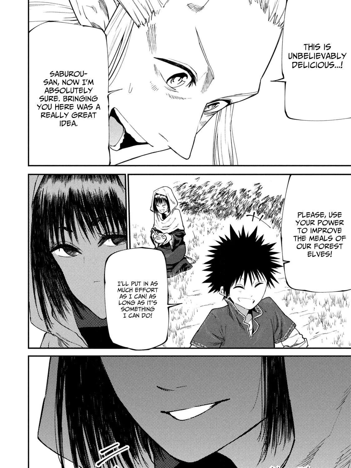 Mazumeshi Elf to Yuboku gurashi Chapter 46 page 39 - 