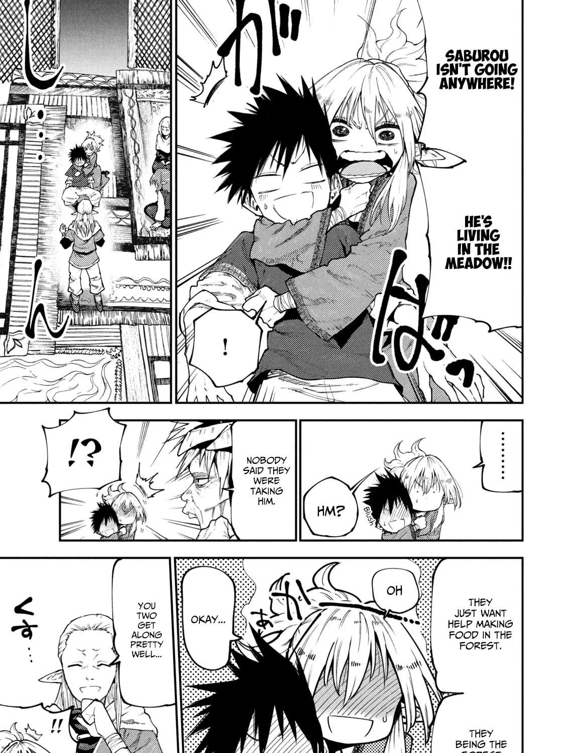 Mazumeshi Elf to Yuboku gurashi Chapter 46 page 5 - 