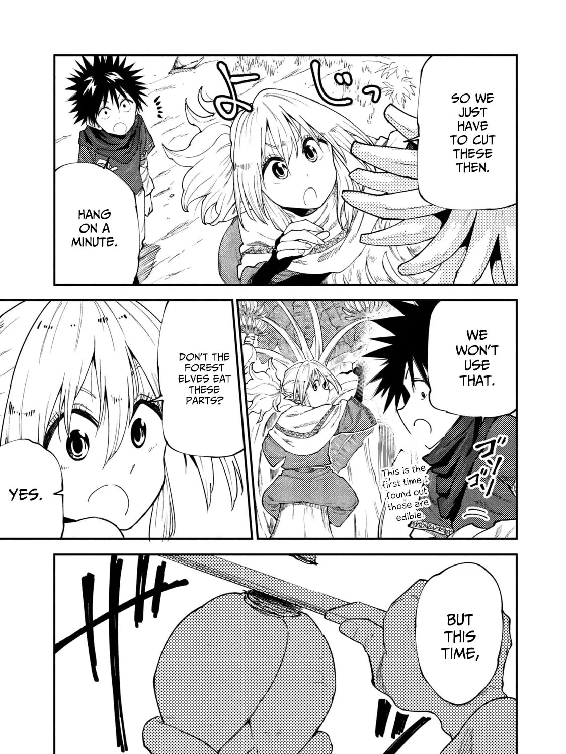 Mazumeshi Elf to Yuboku gurashi Chapter 47 page 27 - 
