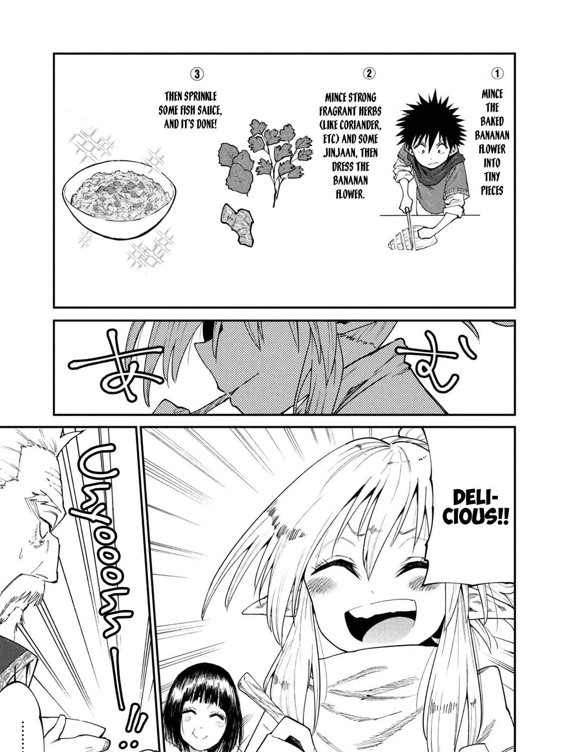 Mazumeshi Elf to Yuboku gurashi Chapter 47 page 35 - 