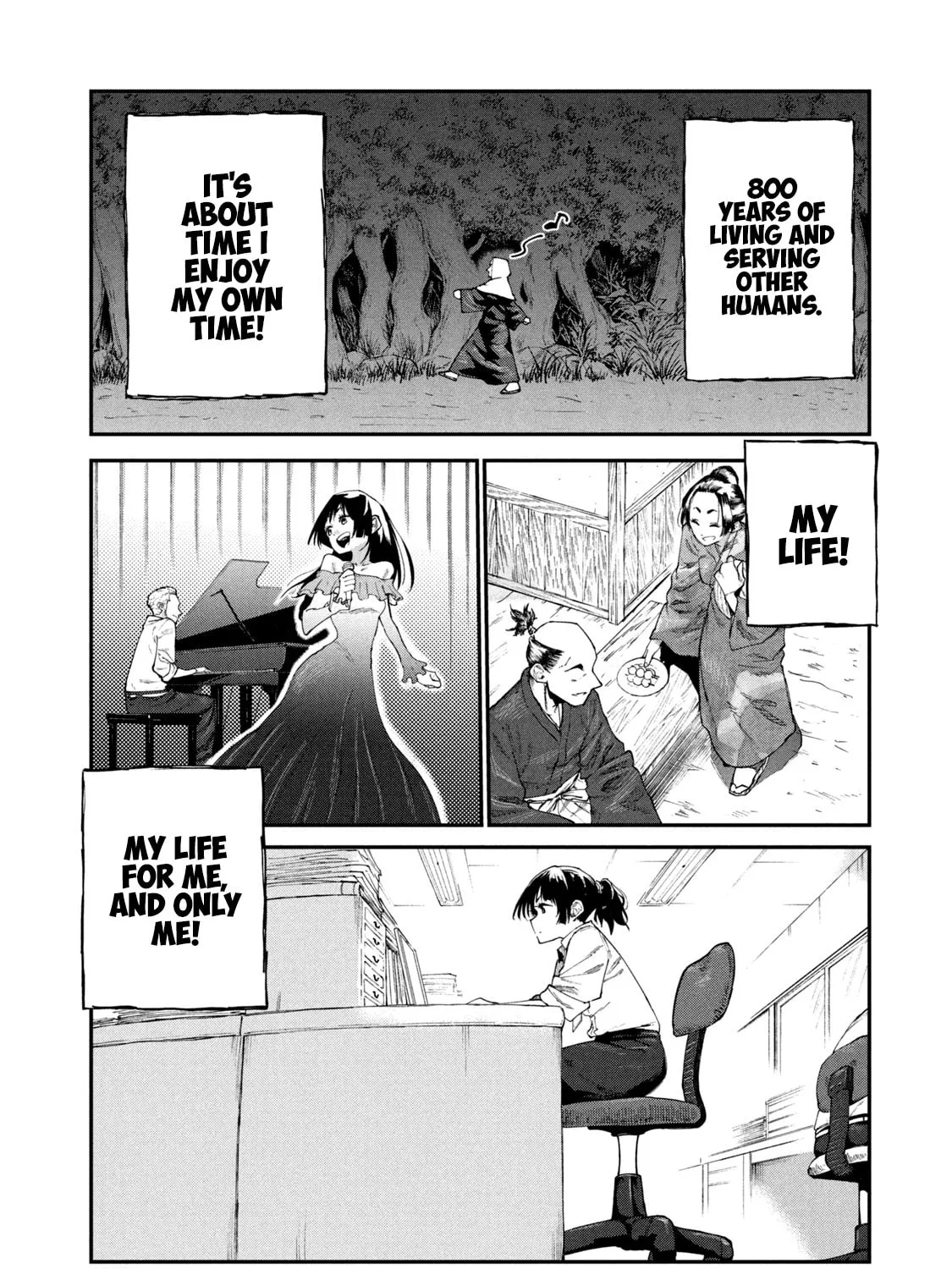 Mazumeshi Elf to Yuboku gurashi Chapter 49.1 page 13 - 