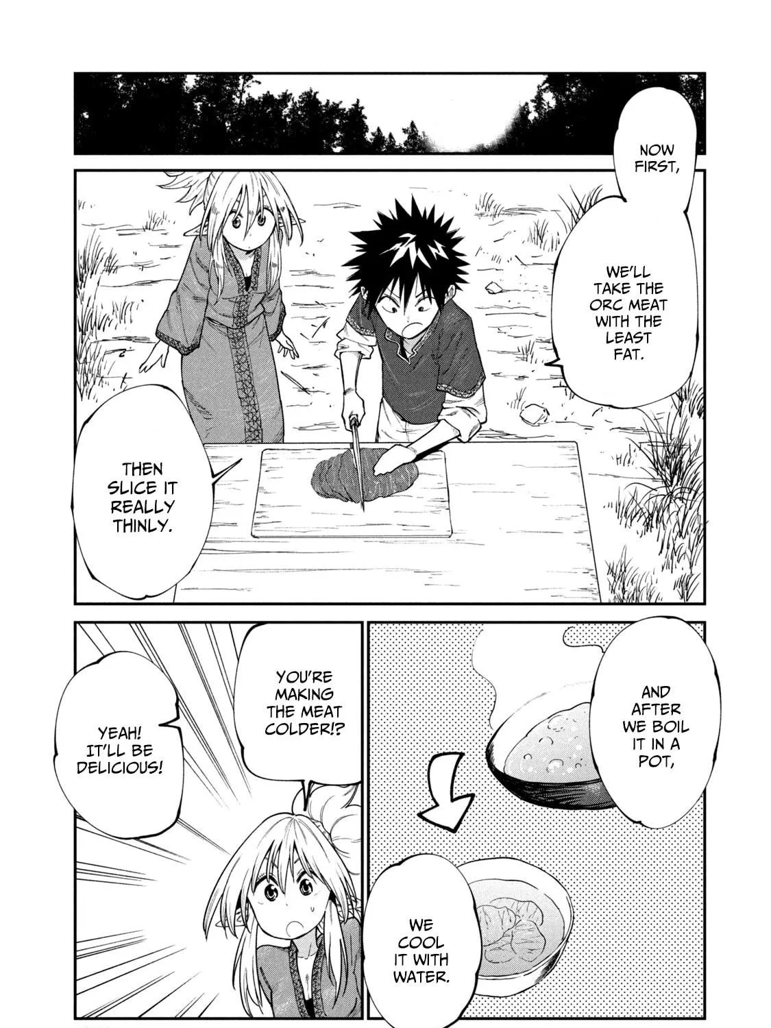 Mazumeshi Elf to Yuboku gurashi Chapter 49 page 29 - 
