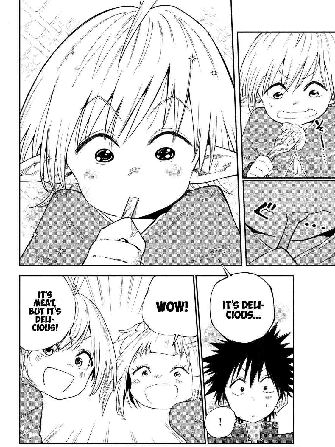 Mazumeshi Elf to Yuboku gurashi Chapter 49 page 35 - 