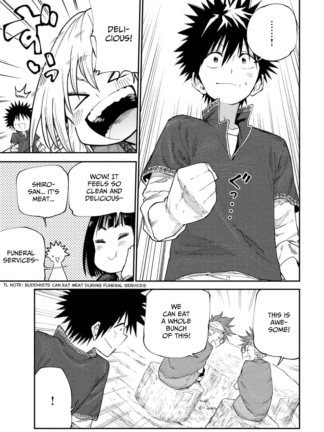 Mazumeshi Elf to Yuboku gurashi Chapter 49 page 37 - 