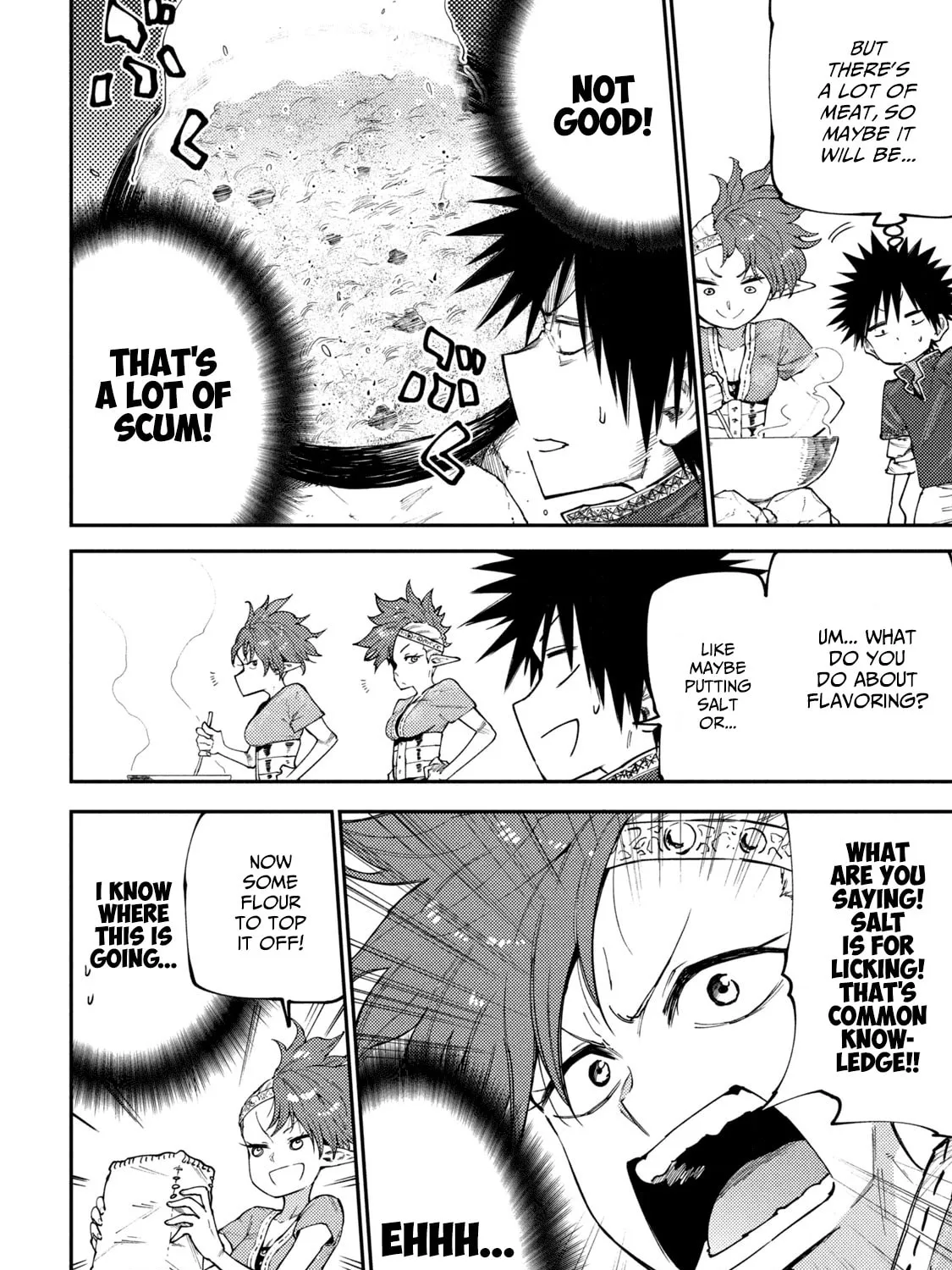 Mazumeshi Elf to Yuboku gurashi Chapter 49 page 7 - 
