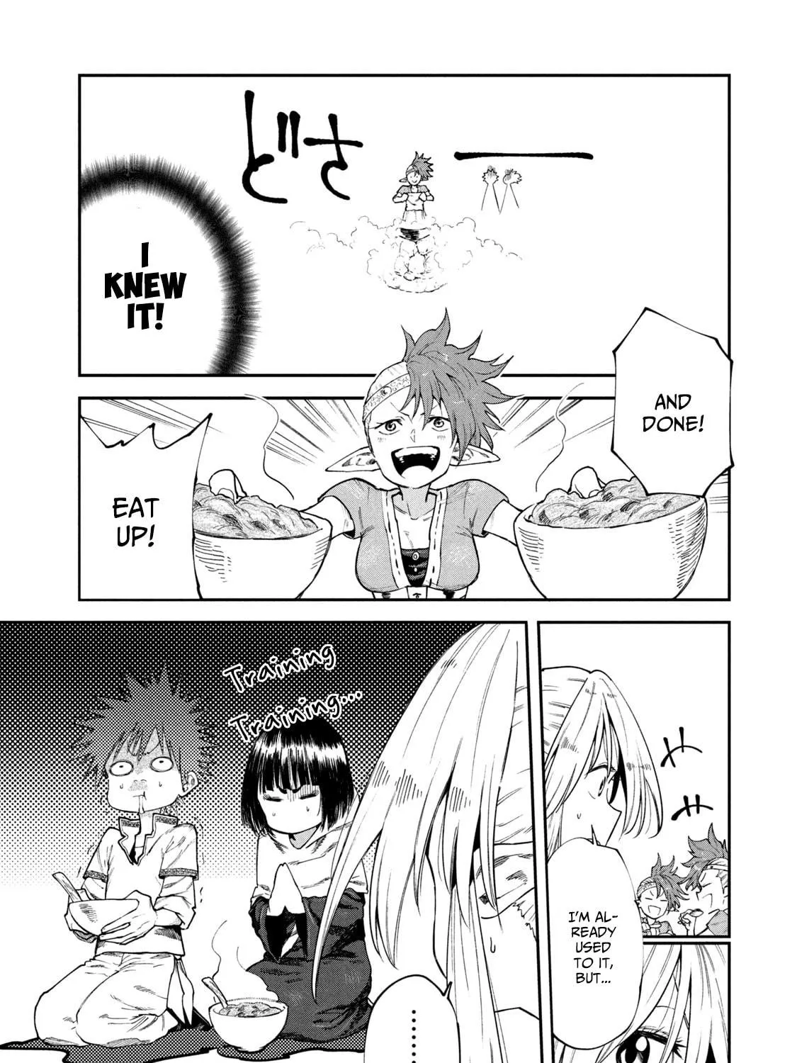 Mazumeshi Elf to Yuboku gurashi Chapter 49 page 9 - 
