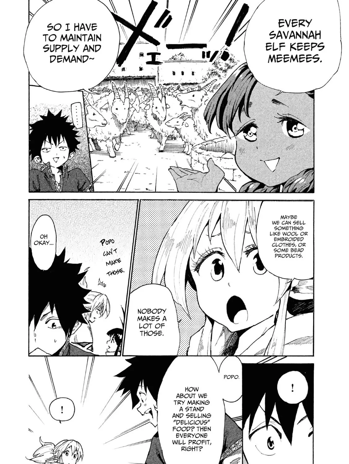 Mazumeshi Elf to Yuboku gurashi Chapter 5 page 12 - 