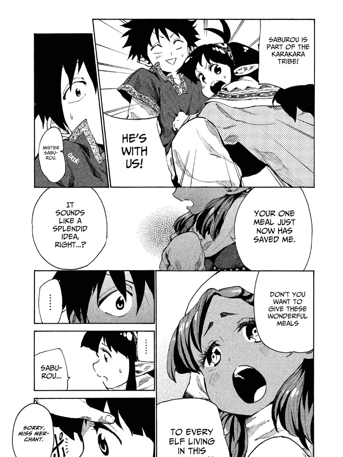 Mazumeshi Elf to Yuboku gurashi Chapter 5 page 26 - 
