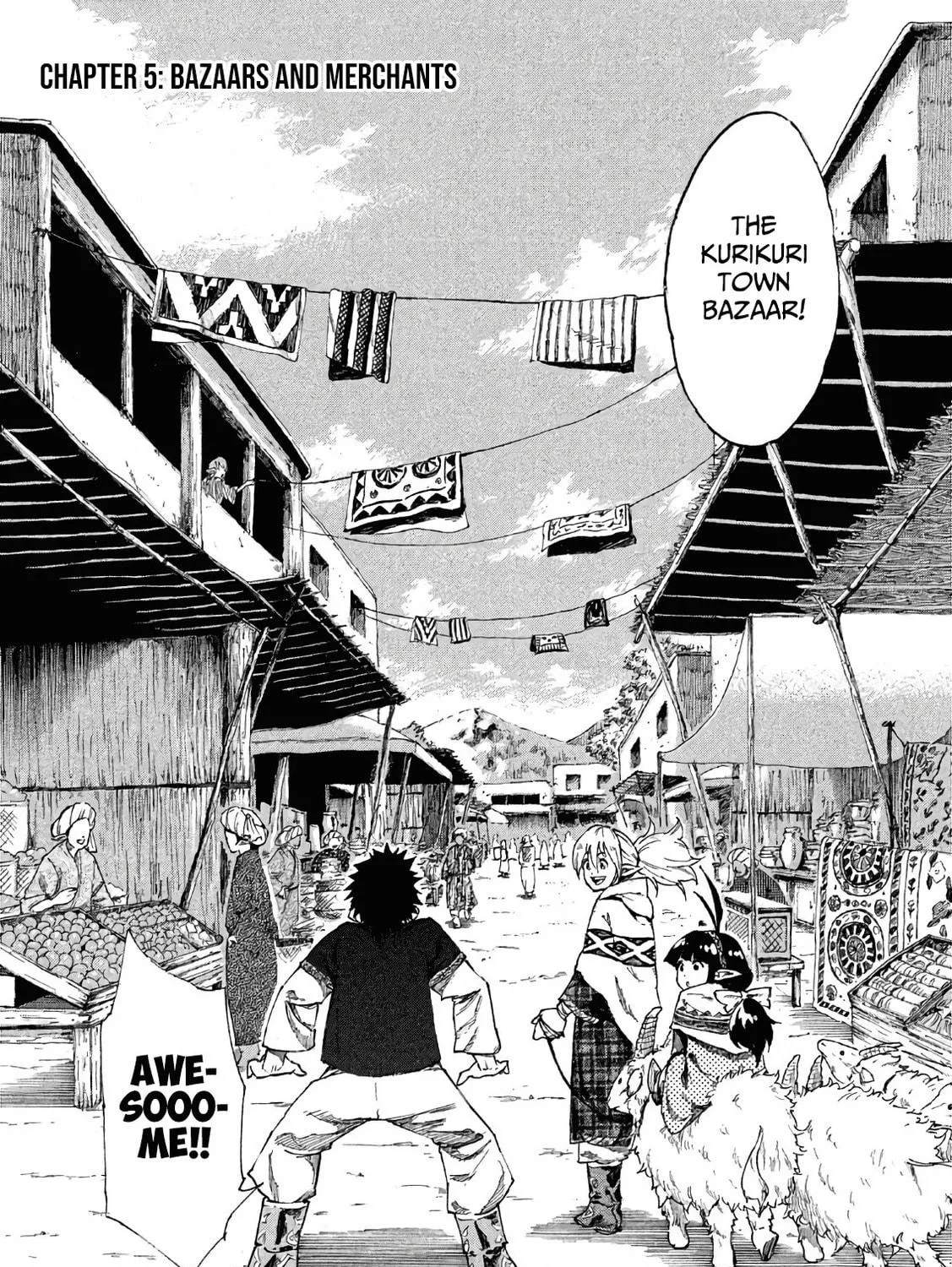 Mazumeshi Elf to Yuboku gurashi Chapter 5 page 4 - 