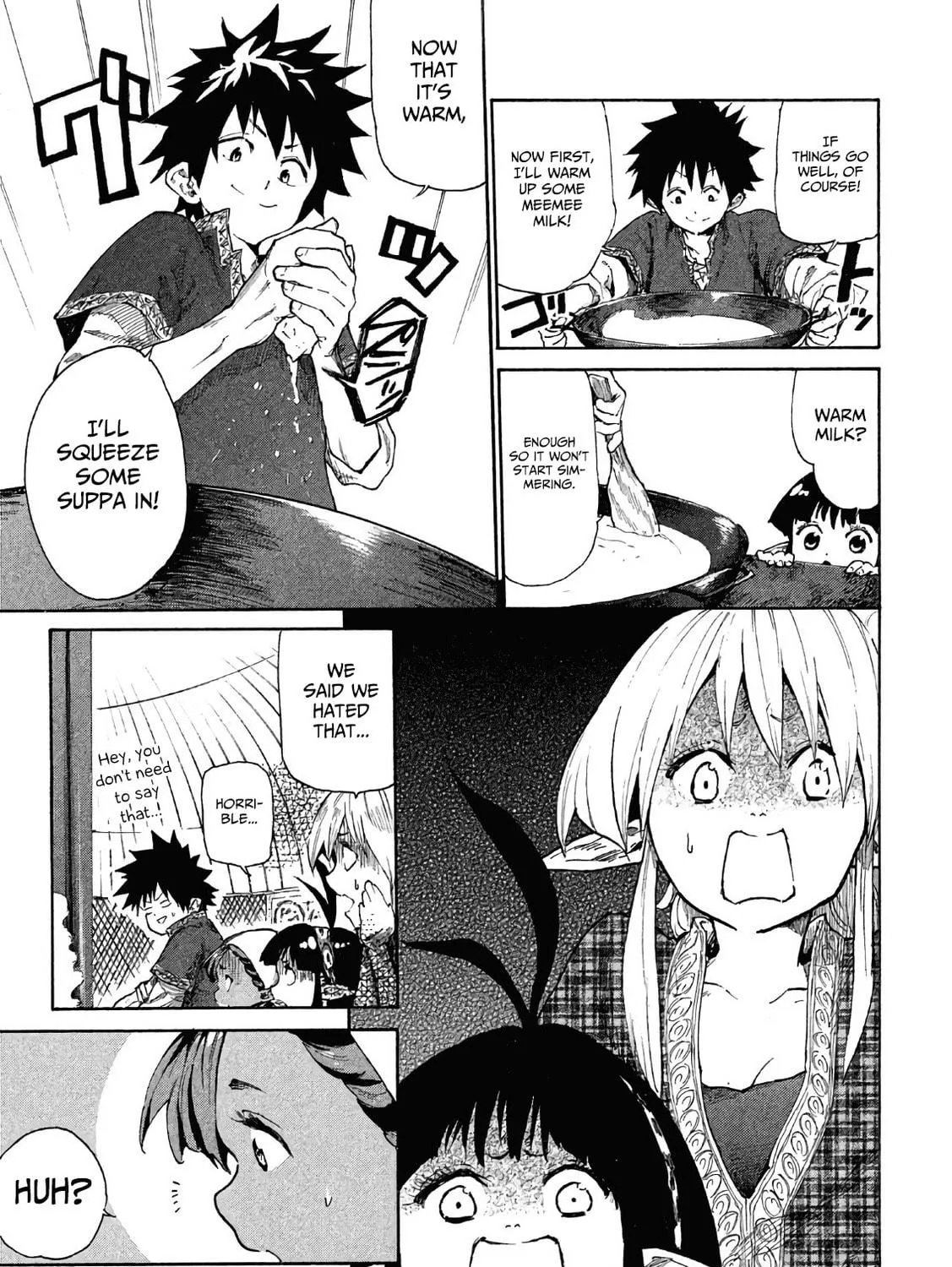 Mazumeshi Elf to Yuboku gurashi Chapter 5 page 34 - 