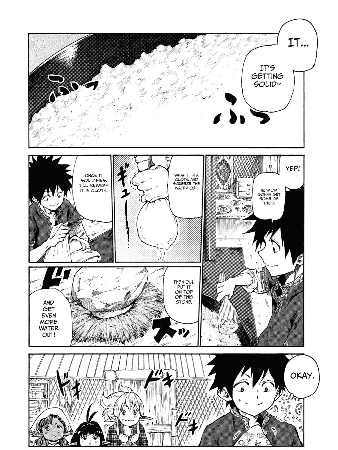 Mazumeshi Elf to Yuboku gurashi Chapter 5 page 36 - 