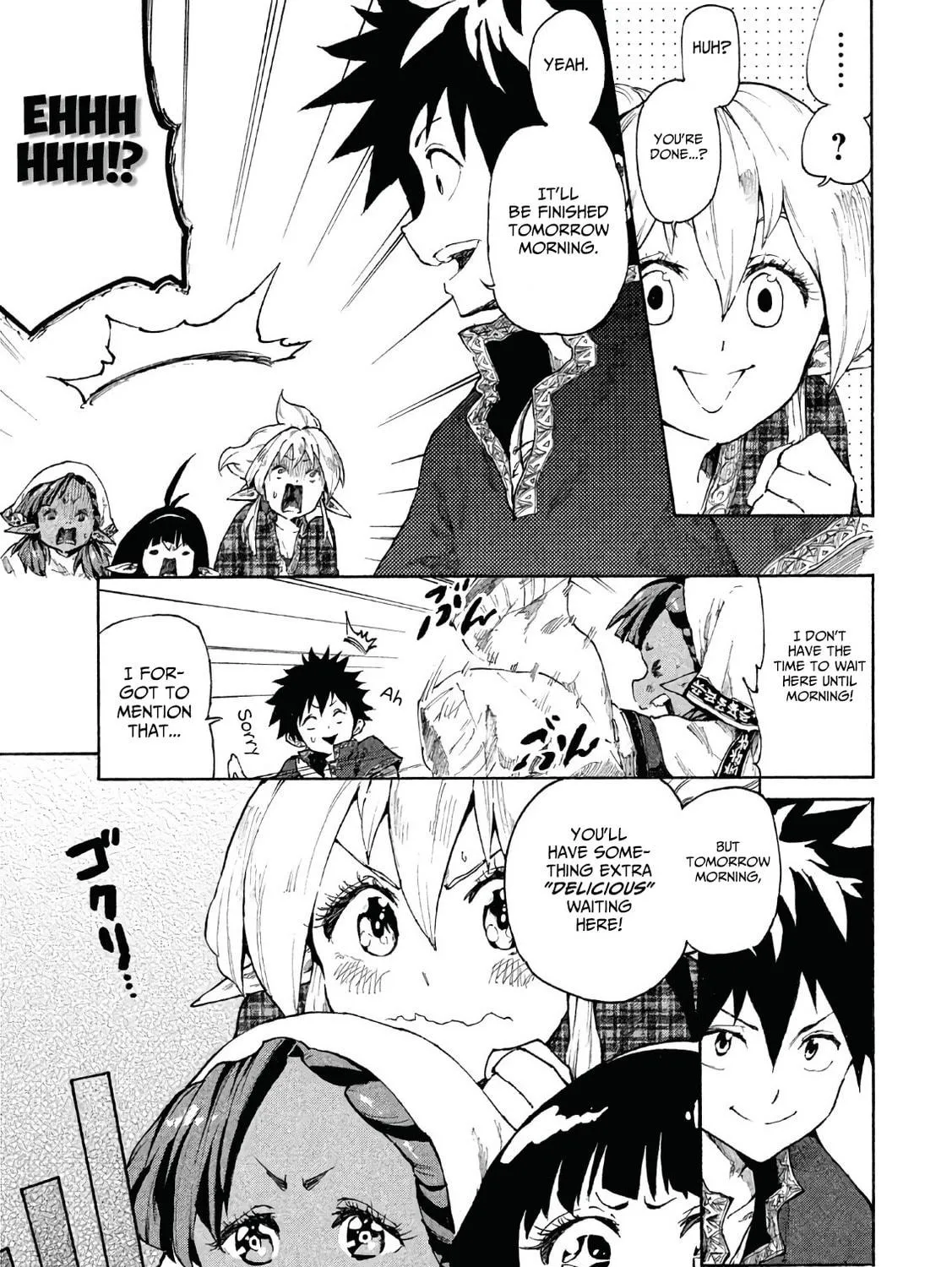Mazumeshi Elf to Yuboku gurashi Chapter 5 page 38 - 