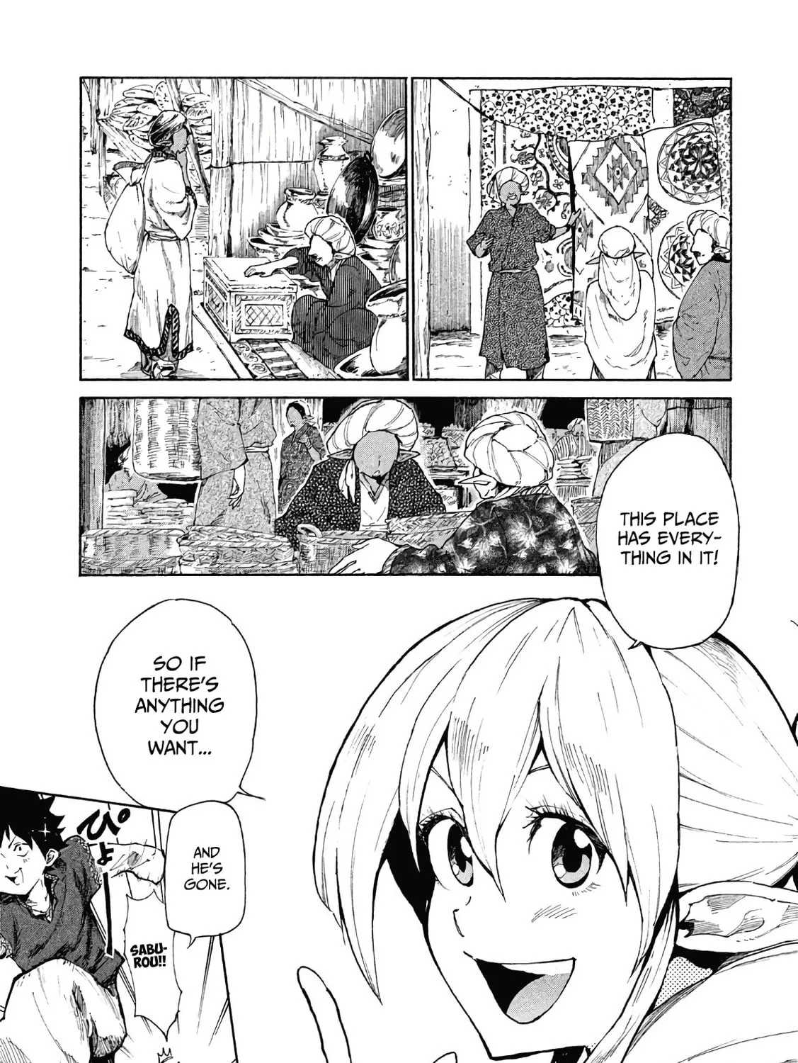 Mazumeshi Elf to Yuboku gurashi Chapter 5 page 6 - 