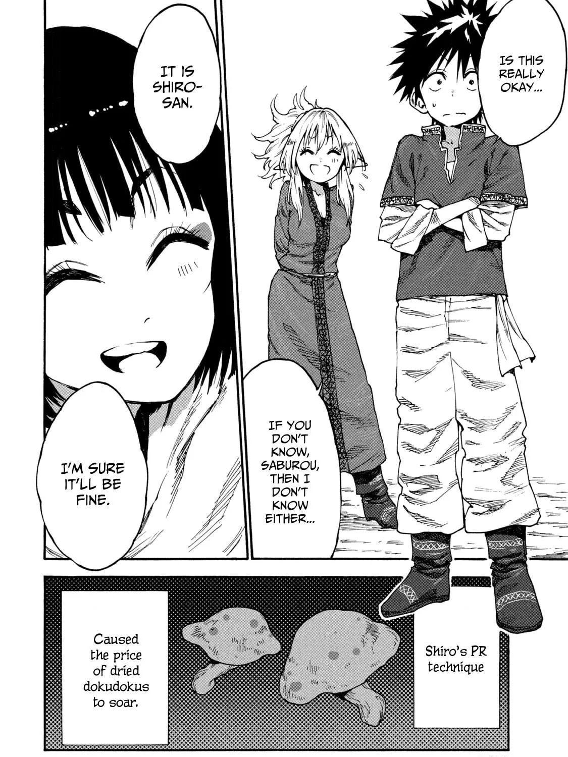 Mazumeshi Elf to Yuboku gurashi Chapter 50 page 35 - 