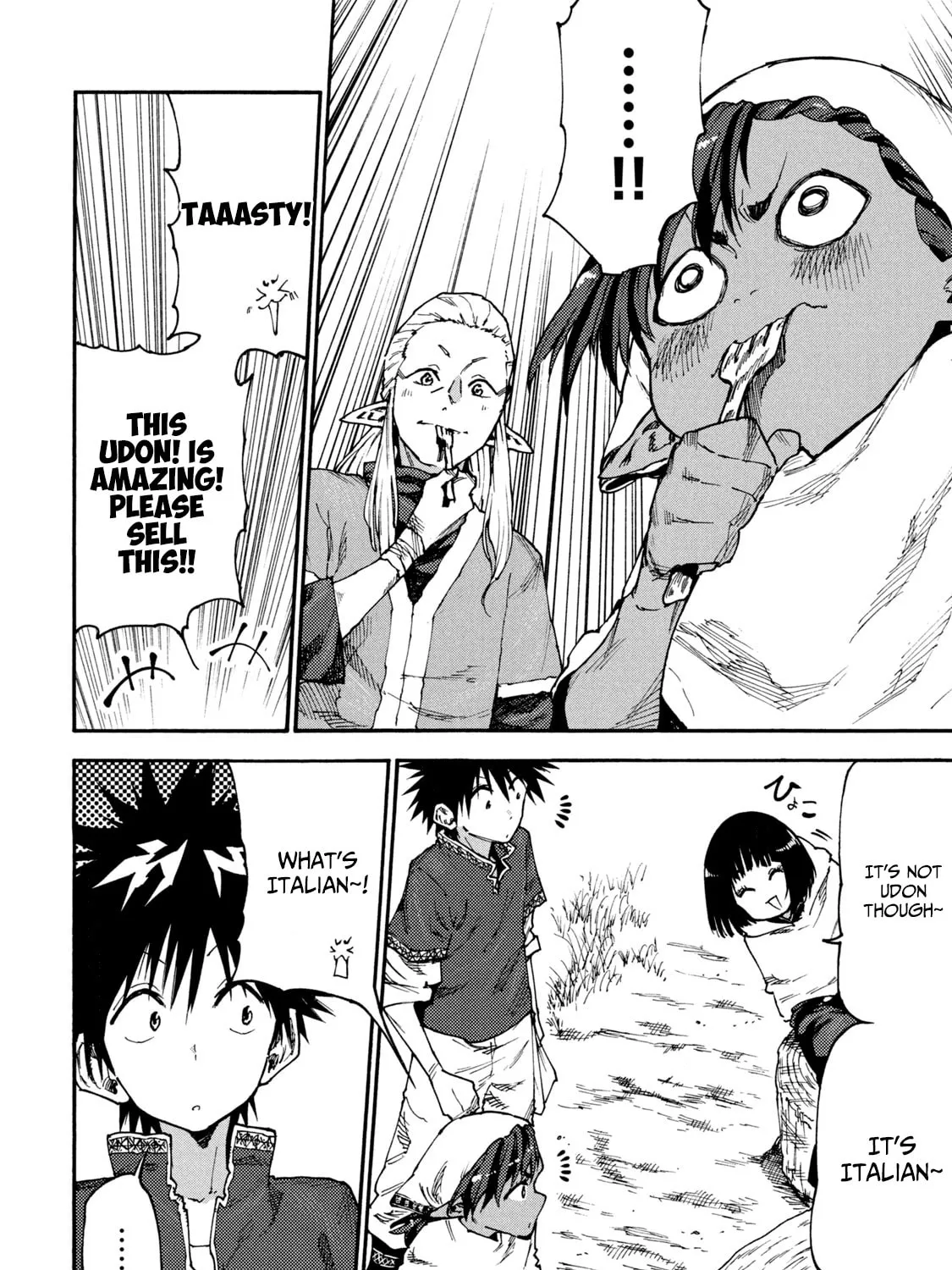 Mazumeshi Elf to Yuboku gurashi Chapter 50 page 7 - 