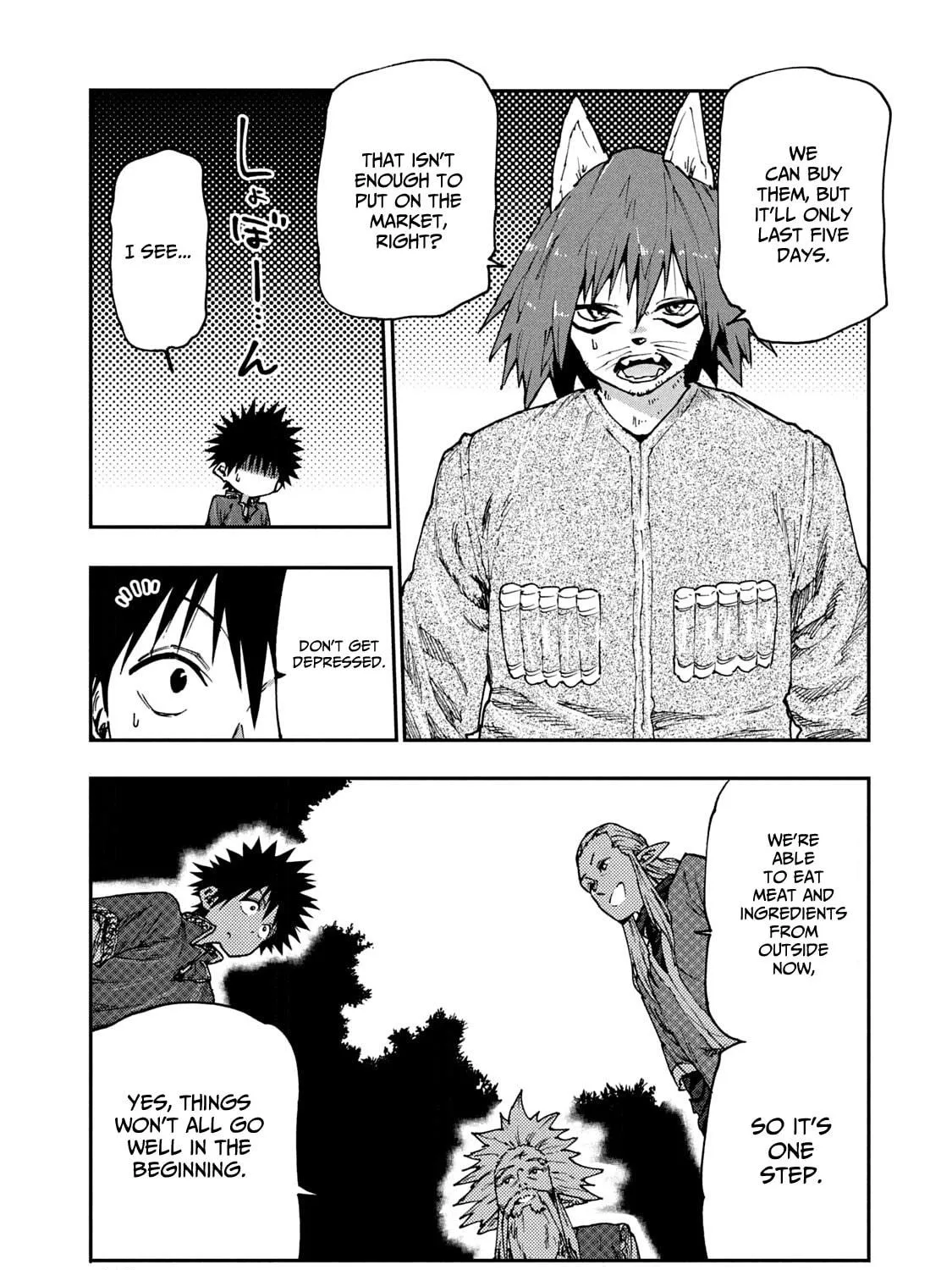 Mazumeshi Elf to Yuboku gurashi Chapter 53 page 29 - 