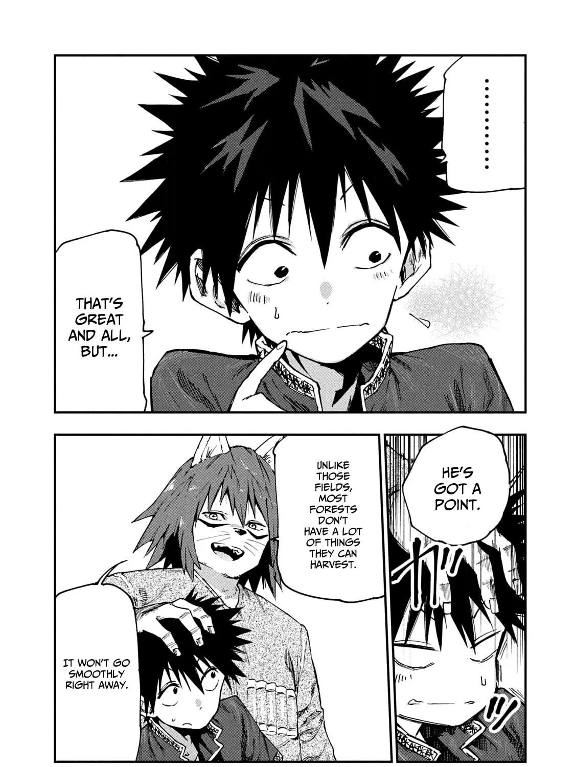 Mazumeshi Elf to Yuboku gurashi Chapter 53 page 33 - 