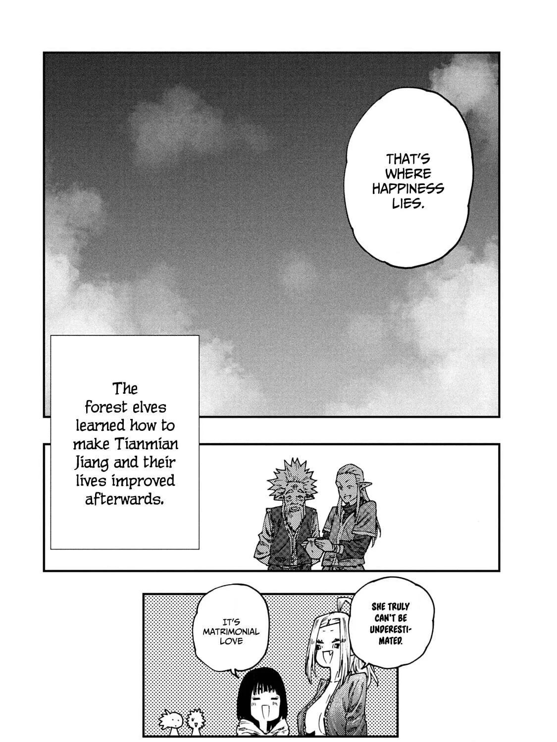Mazumeshi Elf to Yuboku gurashi Chapter 54 page 47 - 
