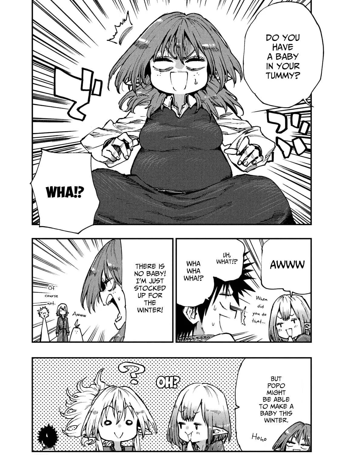 Mazumeshi Elf to Yuboku gurashi Chapter 56 page 5 - 