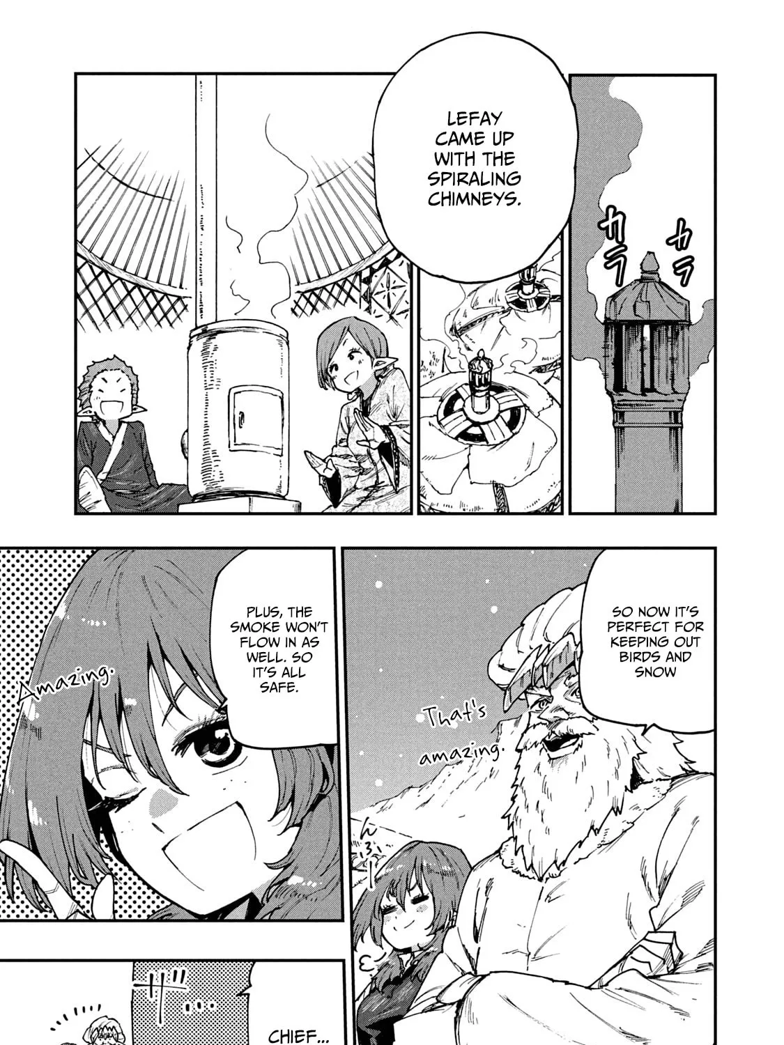 Mazumeshi Elf to Yuboku gurashi Chapter 57 page 13 - 