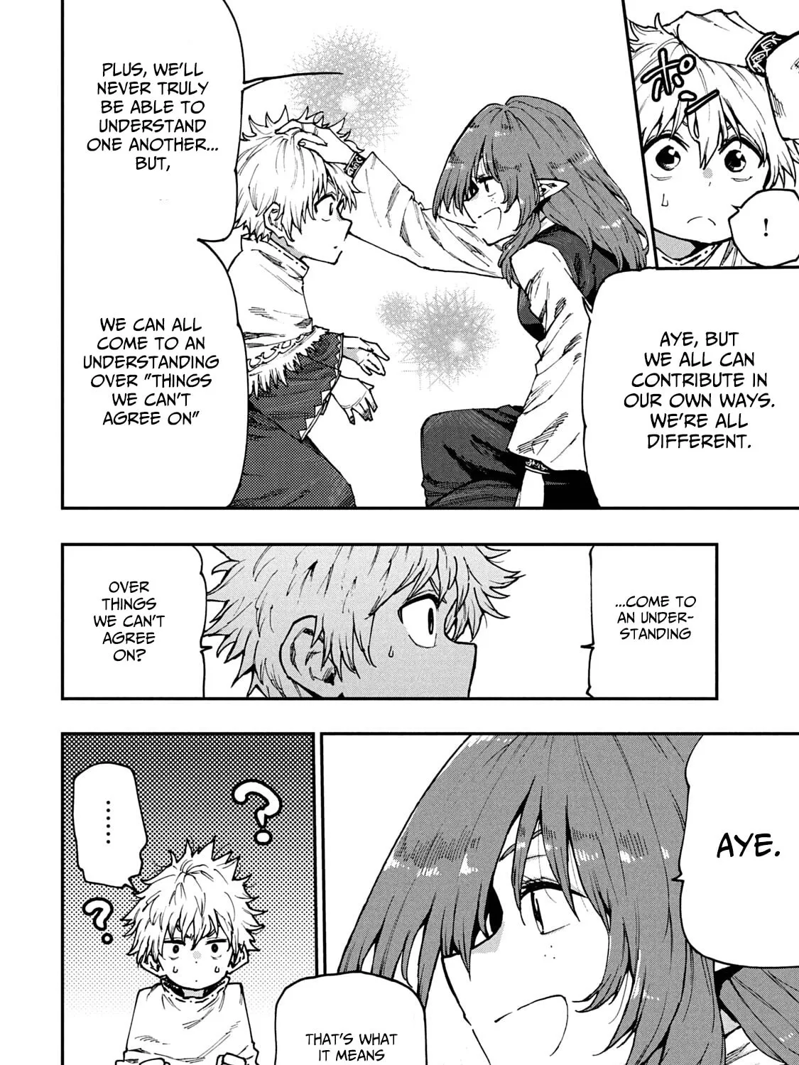 Mazumeshi Elf to Yuboku gurashi Chapter 57 page 27 - 