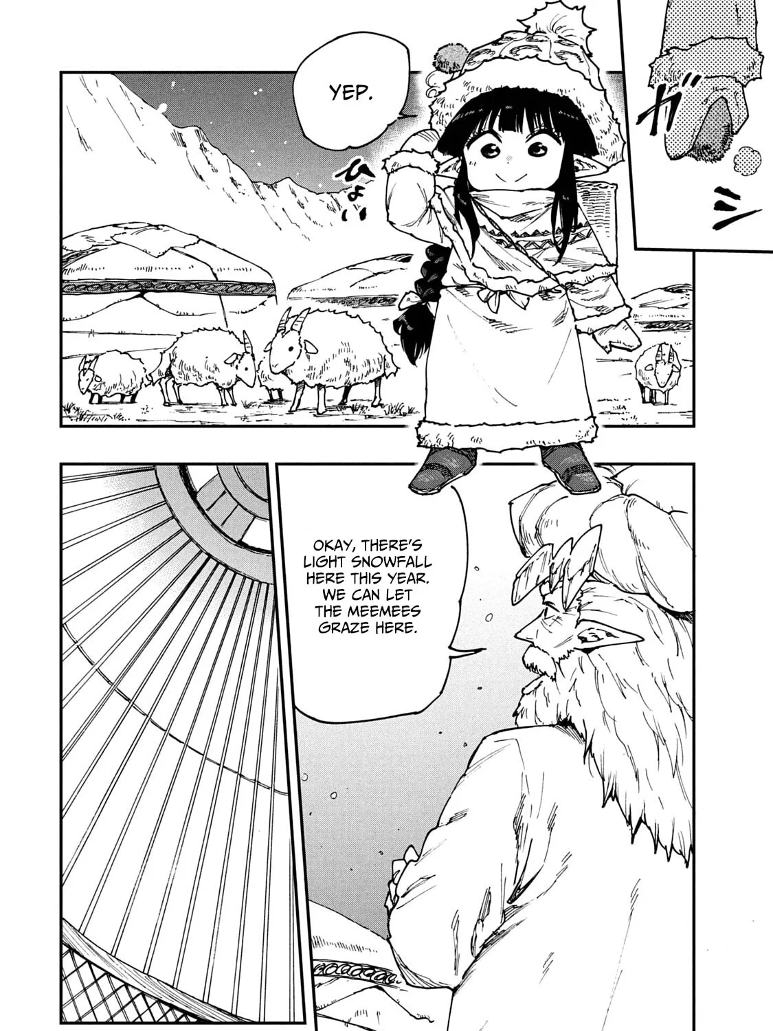 Mazumeshi Elf to Yuboku gurashi Chapter 57 page 7 - 