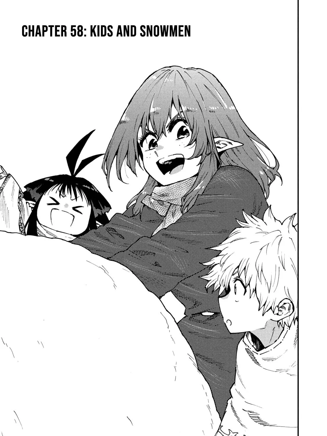 Mazumeshi Elf to Yuboku gurashi Chapter 58 page 1 - 