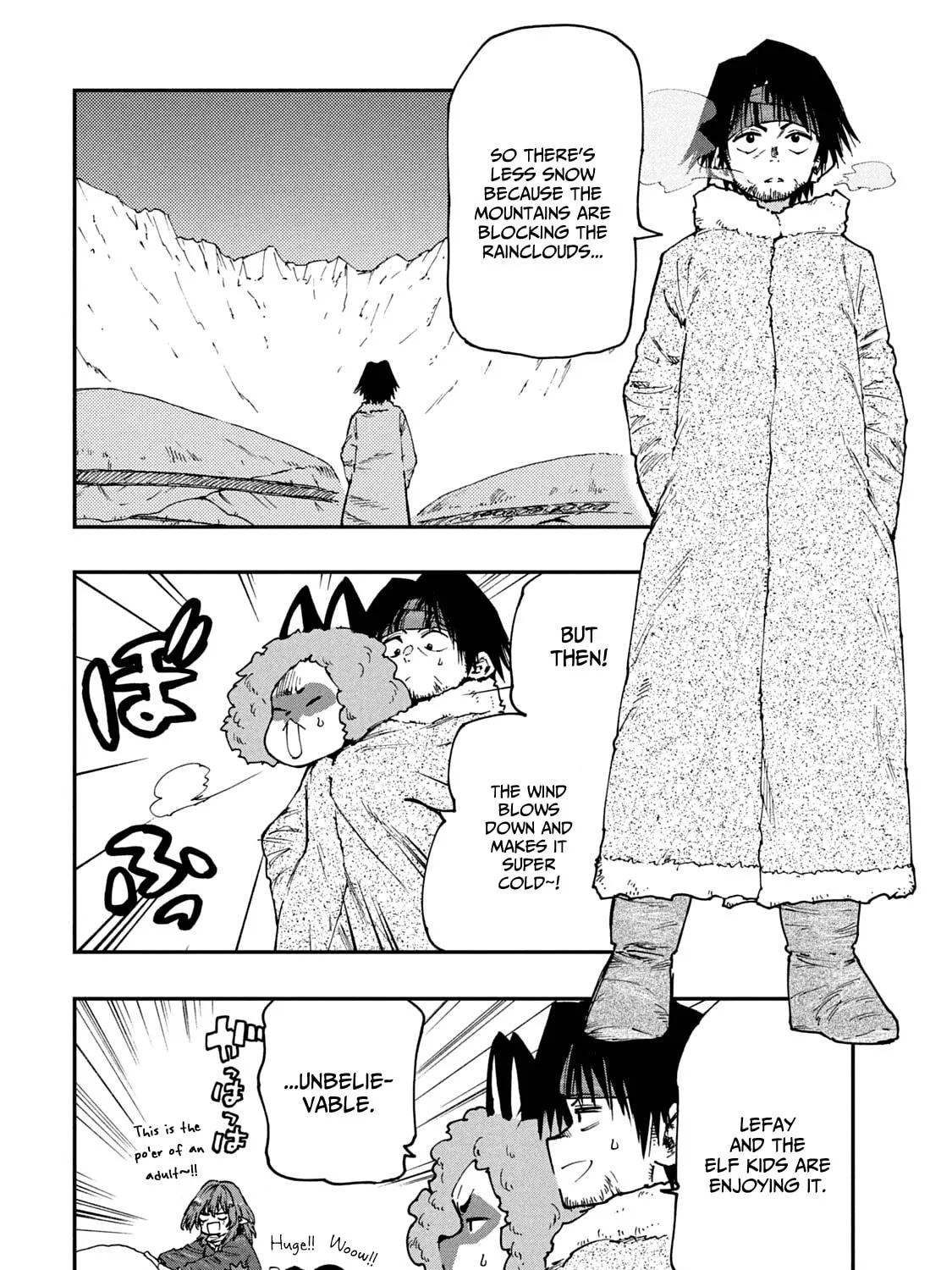 Mazumeshi Elf to Yuboku gurashi Chapter 58 page 3 - 