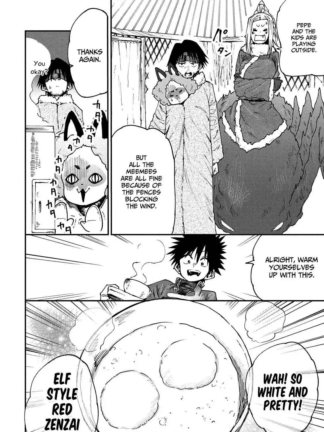 Mazumeshi Elf to Yuboku gurashi Chapter 58 page 7 - 
