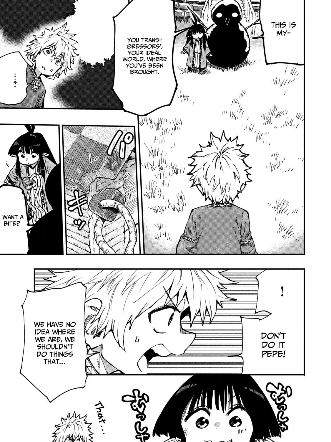 Mazumeshi Elf to Yuboku gurashi Chapter 59 page 13 - 