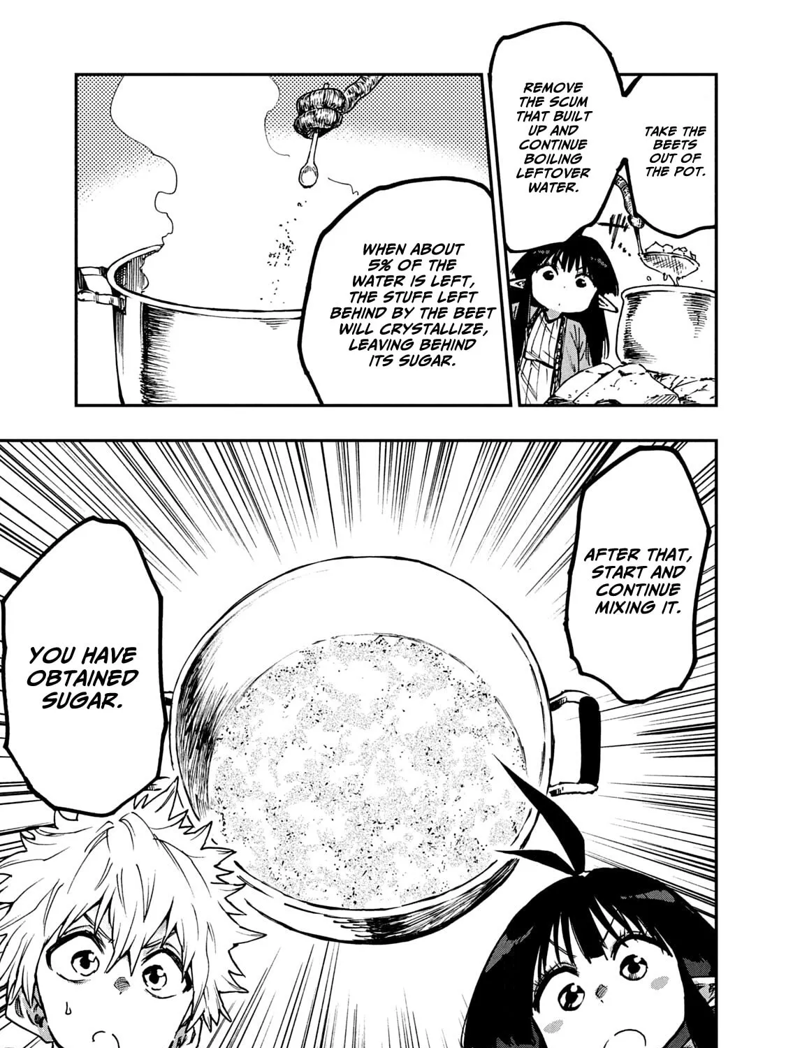 Mazumeshi Elf to Yuboku gurashi Chapter 59 page 33 - 